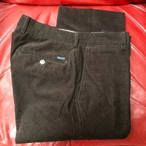 Men’s Facconable Brown Pinwhale Corduroy Pants 33R